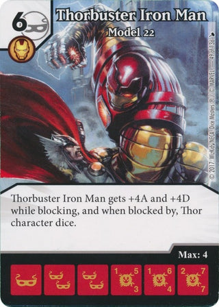 Thorbuster Iron Man - Model 22 (49) [TMT] - Dice Masters Single