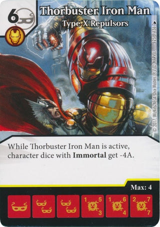 Thorbuster Iron Man - Type X Repulsors (125) [TMT] - Dice Masters Single