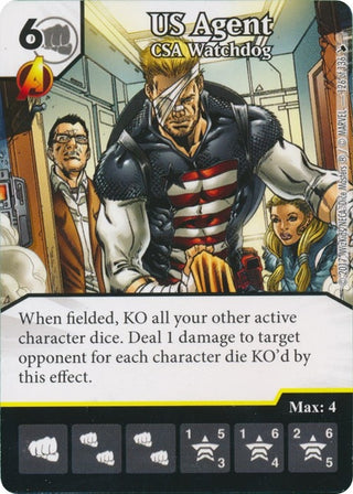 US Agent - CSA Watchdog (126) [TMT] - Dice Masters Single