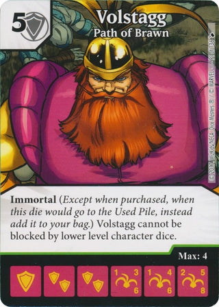 Volstagg - Path of Brawn (91) [TMT] - Dice Masters Single