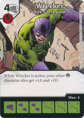 Wrecker - Dirk Garthwaite (52) [TMT] - Dice Masters Single