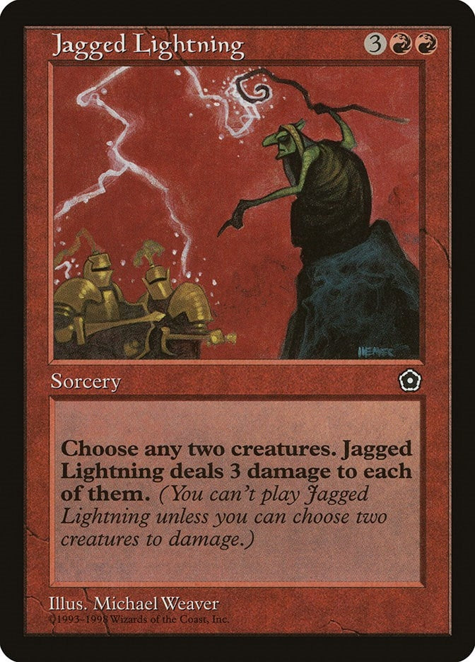 Jagged Lightning [P02] - MTG Single