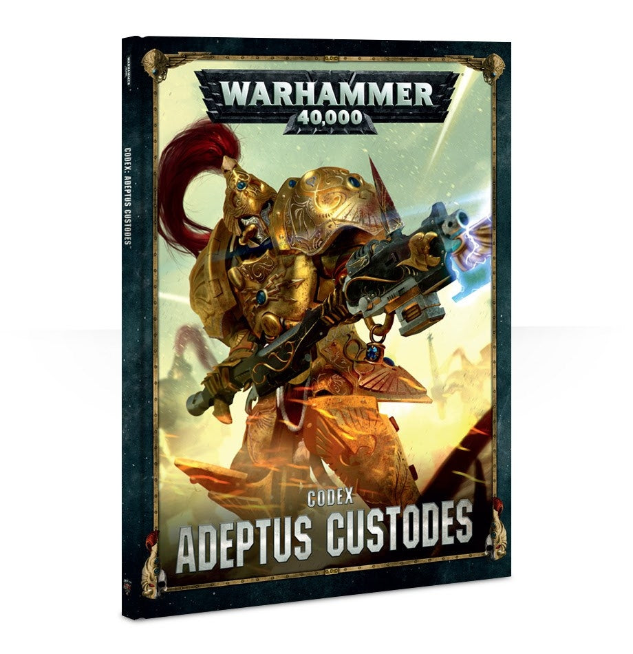 Codex: Adeptus Custodes [CODE] - Warhammer Books Sealed
