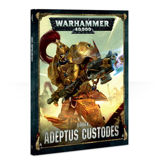 Codex: Adeptus Custodes [CODE] - Warhammer Books Sealed