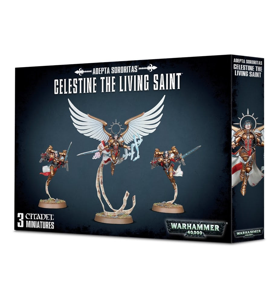 Warhammer 40K: Adepta Sororitas: Celestine The Living Saint [PLAS] - Warhammer Box Sets Sealed