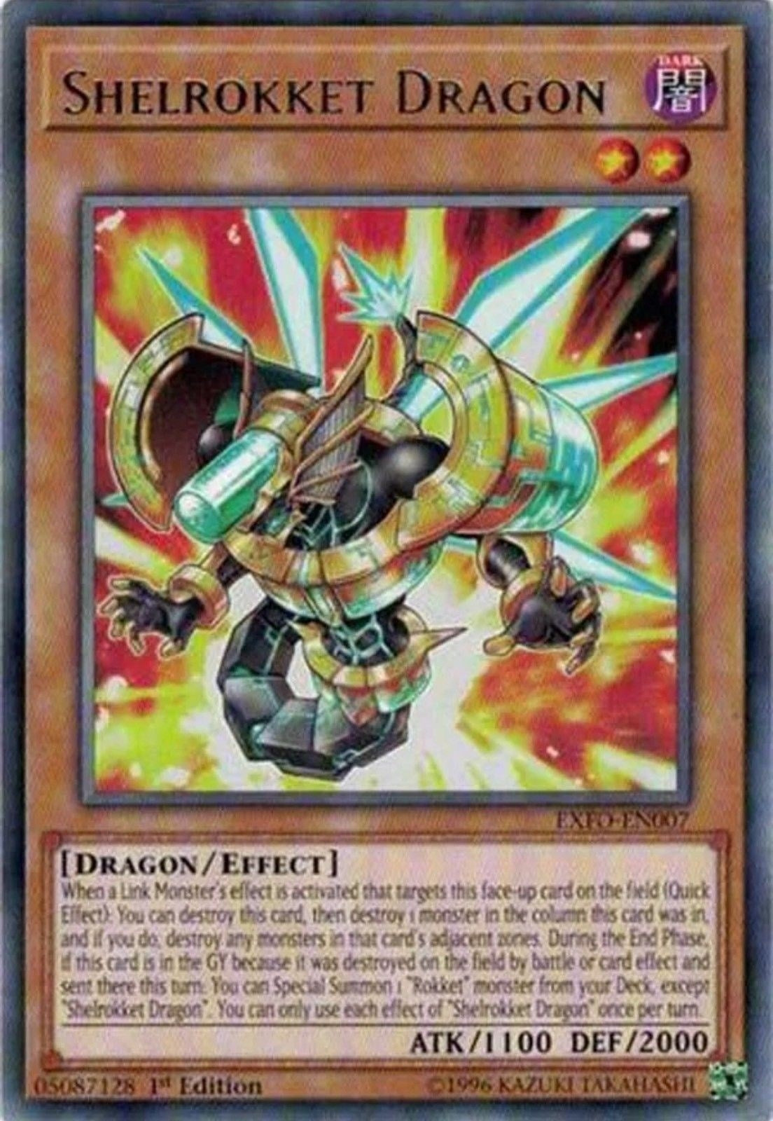 Shelrokket Dragon (7) (EXFO) - YuGiOh Single