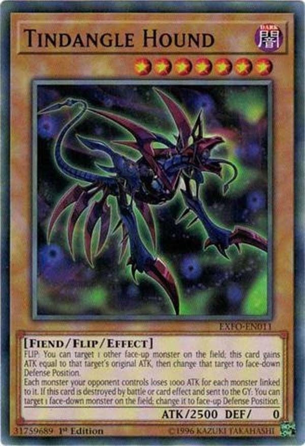 Tindangle Hound (11) (EXFO) - YuGiOh Single