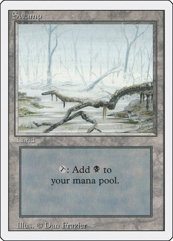 Swamp (A) (299) [3ED] - MTG Single