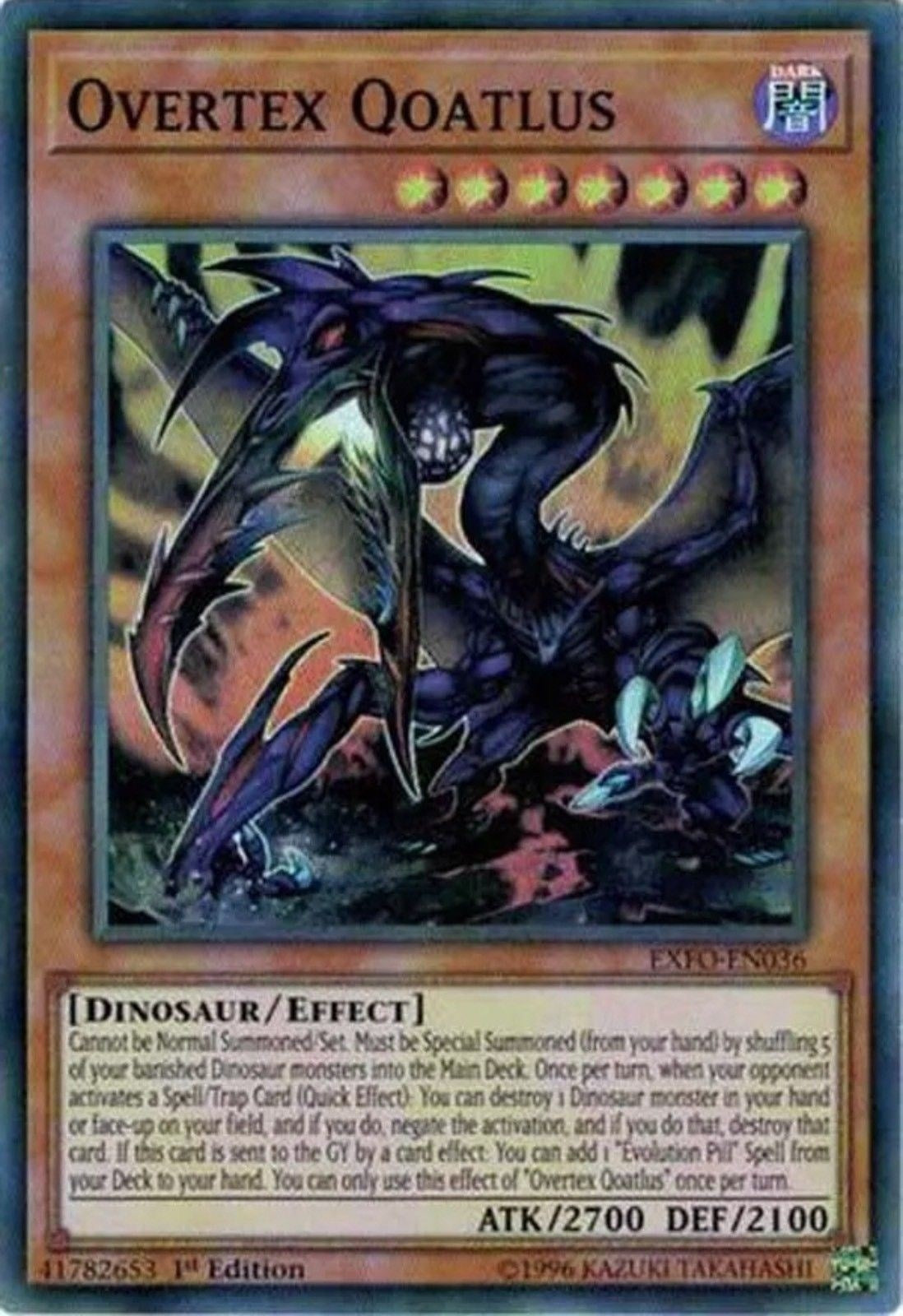 Overtex Qoatlus (36) (EXFO) - YuGiOh Single