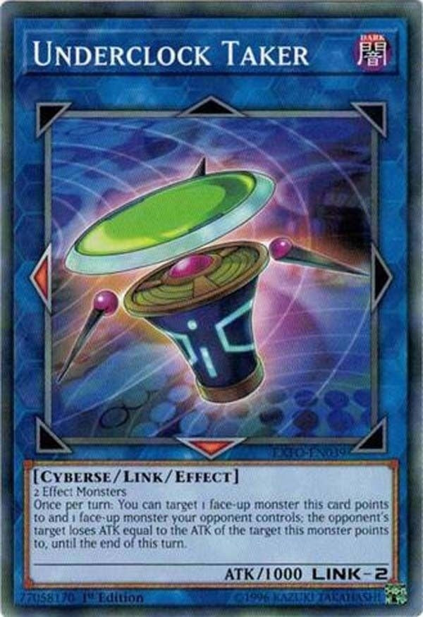 Underclock Taker (39) (EXFO) - YuGiOh Single