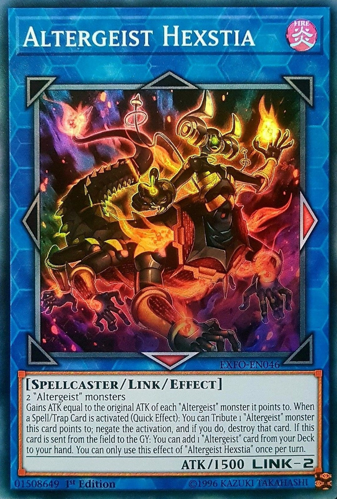 Altergeist Hexstia (46) (EXFO) - YuGiOh Single
