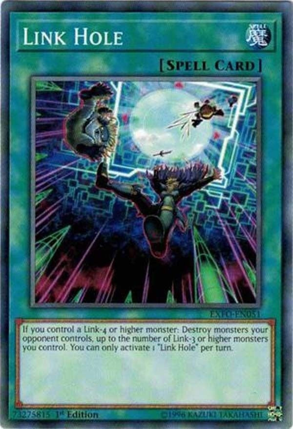 Link Hole (51) (EXFO) - YuGiOh Single