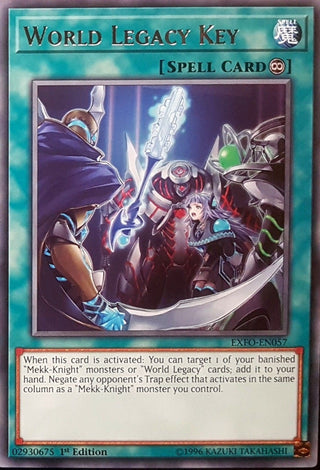 World Legacy Key (57) (EXFO) - YuGiOh Single