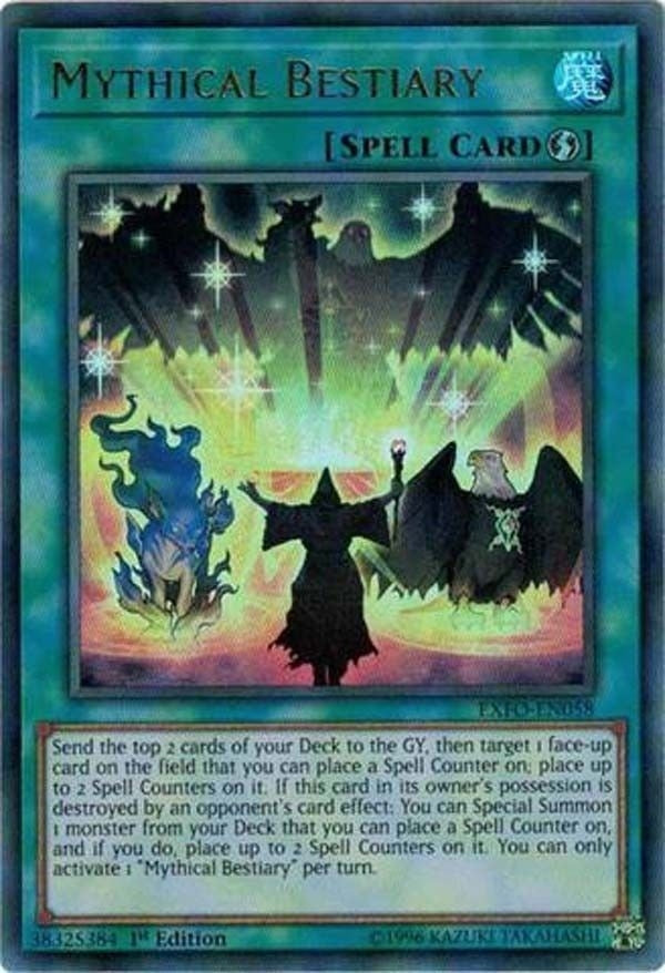 Mythical Bestiary (58) (EXFO) - YuGiOh Single