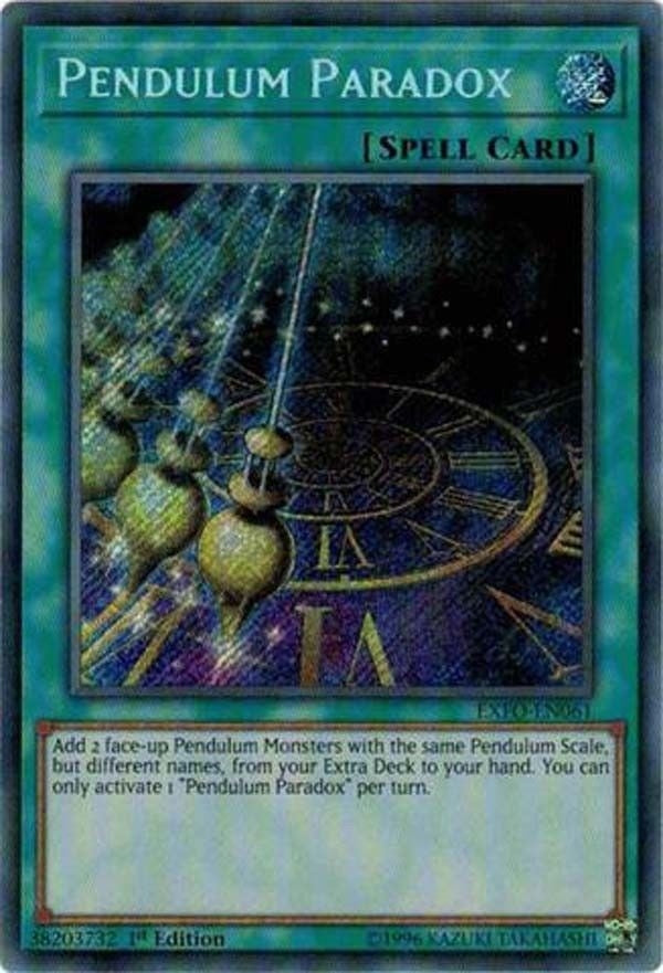 Pendulum Paradox (61) (EXFO) - YuGiOh Single