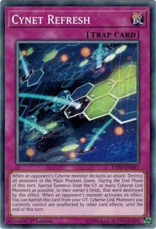 Cynet Refresh (67) (EXFO) - YuGiOh Single
