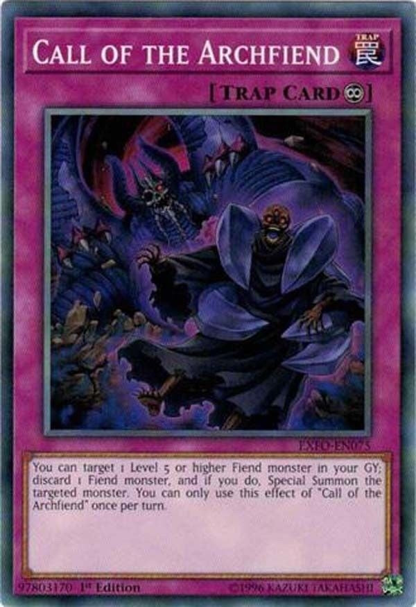 Call of the Archfiend (75) (EXFO) - YuGiOh Single