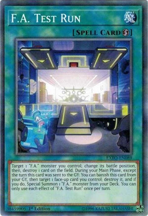 F.A. Test Run (89) (EXFO) - YuGiOh Single