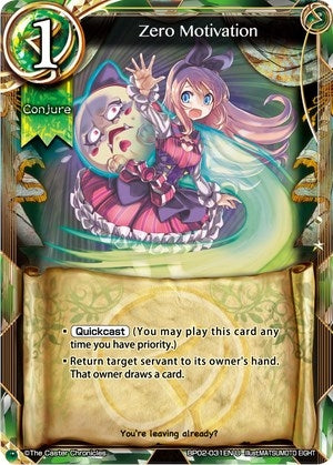 Zero Motivation (2031) [BP02] - The Caster Chronicles Single