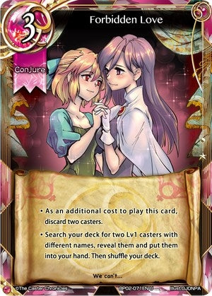 Forbidden Love (2071) [BP02] - The Caster Chronicles Single
