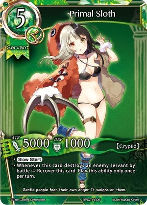 Primal Sloth (206) [BP02] - The Caster Chronicles Single