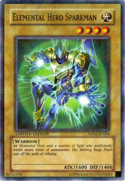 Elemental HERO Sparkman (3004) (MF03) - YuGiOh Single