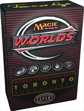 World Championship Deck: 2001 Toronto - Tom van de Logt World Champion [WCD] - MTG Sealed