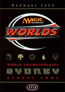 World Championship Deck: 2002 Sydney - Raphael Levy 16th Place [WCD] - MTG Sealed