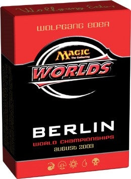World Championship Deck: 2003 Berlin - Wolfgang Eder Quarterfinalist [WCD] - MTG Sealed
