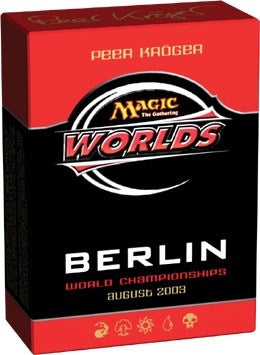 World Championship Deck: 2003 Berlin - Peer Kroger Quarterfinalist [WCD] - MTG Sealed