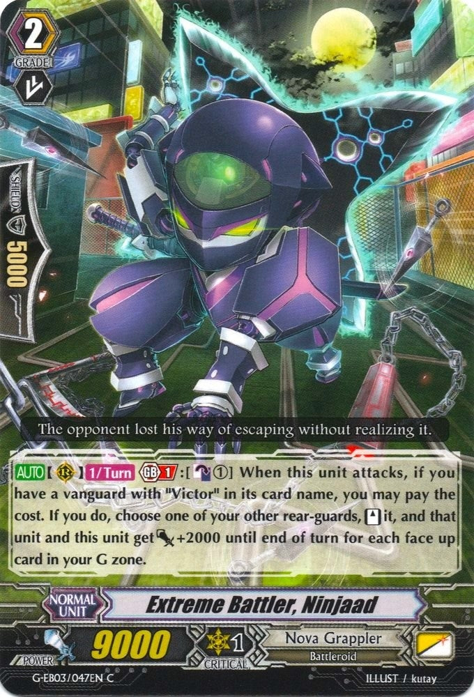 Extreme Battler Ninjaad (3047) [G-EB03] - Cardfight Vanguard Single