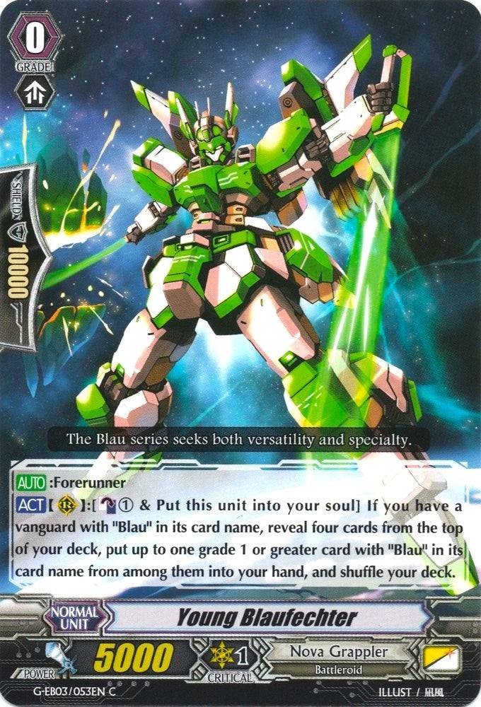 Young Blaufechter (3053) [G-EB03] - Cardfight Vanguard Single