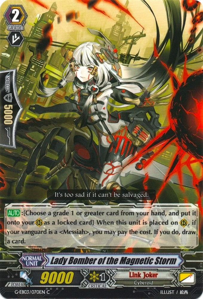 Lady Bomber of Magnetic Storm (3070) [G-EB03] - Cardfight Vanguard Single