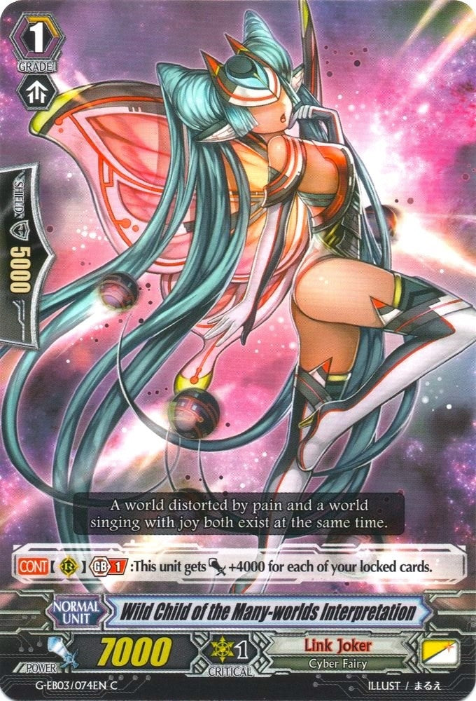Wild Child of the Many-worlds Interpretation (3074) [G-EB03] - Cardfight Vanguard Single