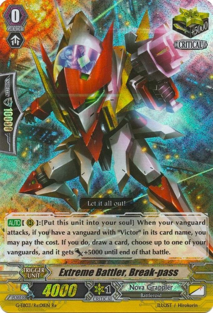 Extreme Battler Break-pass (301) [G-EB03] - Cardfight Vanguard Single