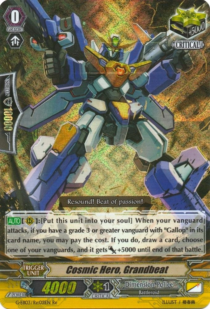 Cosmic Hero Grandbeat (302) [G-EB03] - Cardfight Vanguard Single