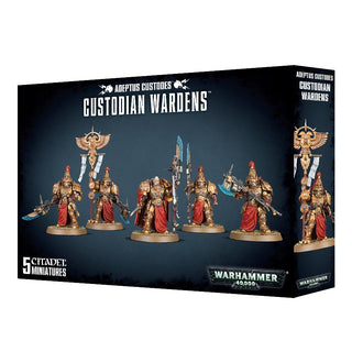 Warhammer: 40K - Adeptus Custodes: Custodian Wardens [PLAS] - Warhammer Box Sets Sealed
