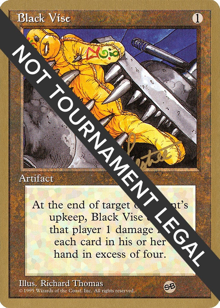 Black Vise - 1996 Bertrand Lestree (4ED) (SB) [WCD] - MTG Single