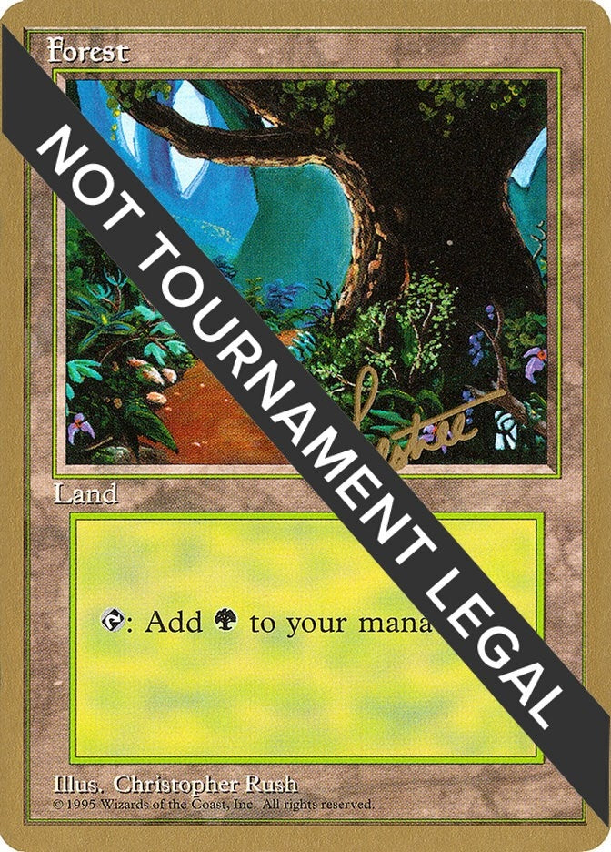Forest (B) - 1996 Bertrand Lestree (4ED) [WCD] - MTG Single
