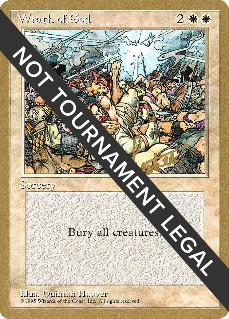 Wrath of God - 1996 Bertrand Lestree (4ED) [WCD] - MTG Single