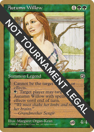 Image for Autumn Willow - 1996 Eric Tam (HML) (SB) (World Championship Decks) - Magic: The Gathering