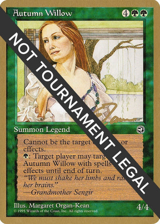 Image for Autumn Willow - 1996 Eric Tam (HML) (World Championship Decks) - Magic: The Gathering