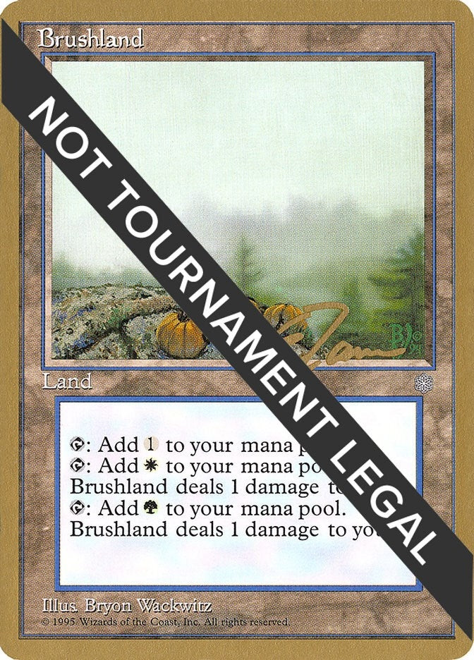 Brushland - 1996 Eric Tam (ICE) [WCD] - MTG Single