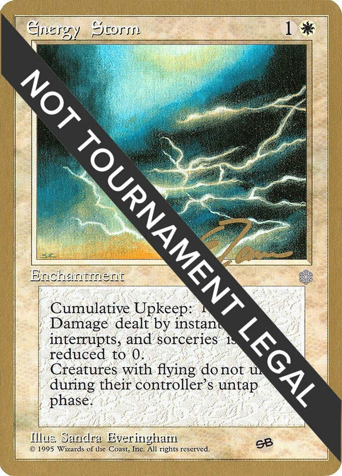 Energy Storm - 1996 Eric Tam (ICE) (SB) [WCD] - MTG Single