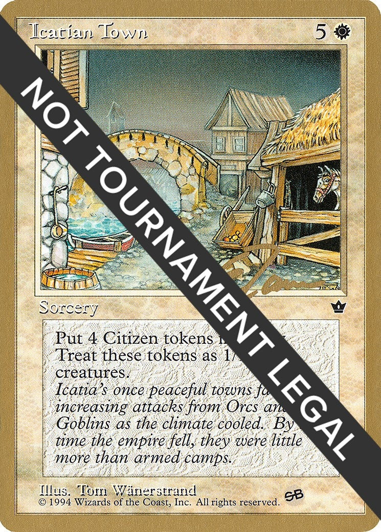 Icatian Town - 1996 Eric Tam (FEM) (SB) [WCD] - MTG Single