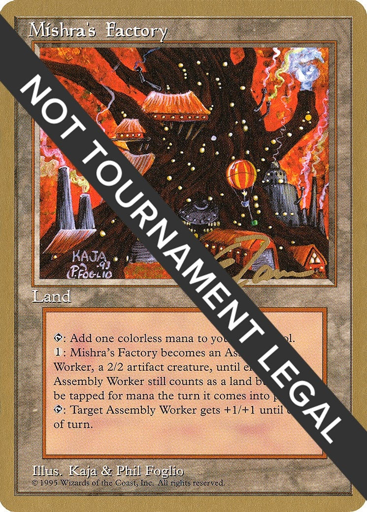 Mishra’s Factory - 1996 Eric Tam (4ED) [WCD] - MTG Single