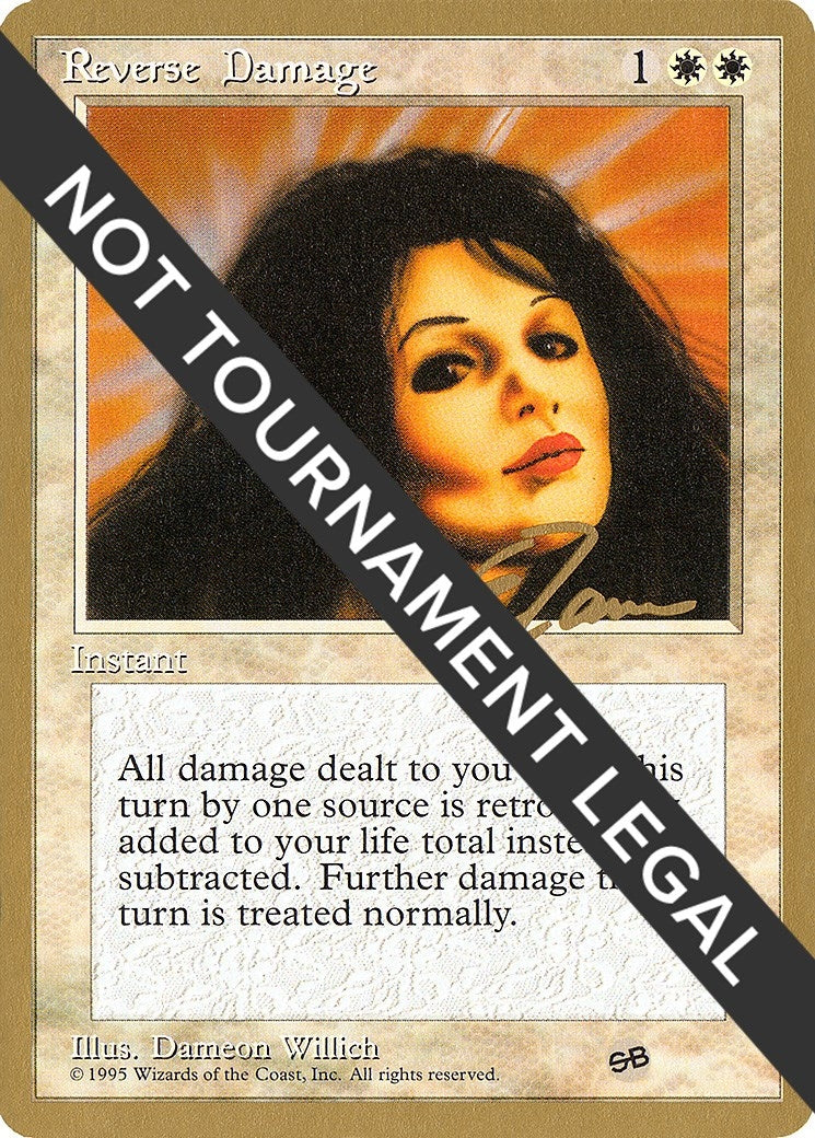 Reverse Damage - 1996 Eric Tam (4ED) (SB) [WCD] - MTG Single