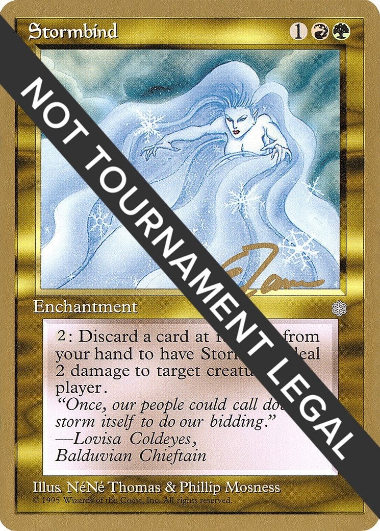 Stormbind - 1996 Eric Tam (ICE) [WCD] - MTG Single