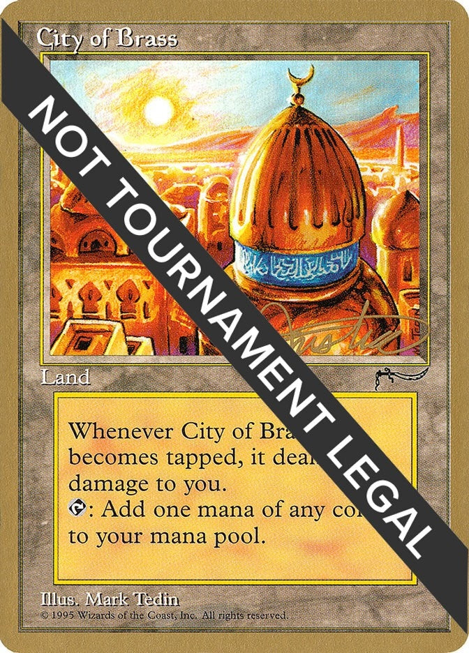 City of Brass - 1996 George Baxter (ARN) [WCD] - MTG Single