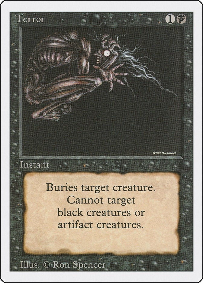 Terror [3ED] - MTG Single